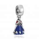 Frozen Anna Dress Silver Pendant Charm for Pandora Bracelet $1 Shipping