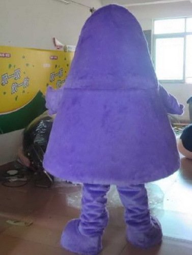 Grimace Mascot Costume Mc D's Character -New