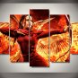 Hunger Games Movie Jennifer Framed 5pc Oil Painting Wall Decor bedroom art