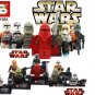 Star Wars 8pc Storm Troopers Red Clone Mini Figures Building Blocks Minifigures Block Build Set 2