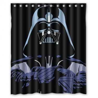 Darth Vader Star Wars Design Shower Curtain 2 Size options SM