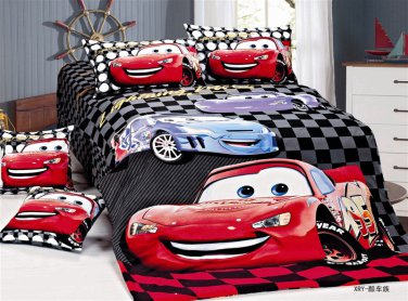 Disney Cars 3PC Design Bedding Cover Set NEW - Queen Size SALE $5 SHIP