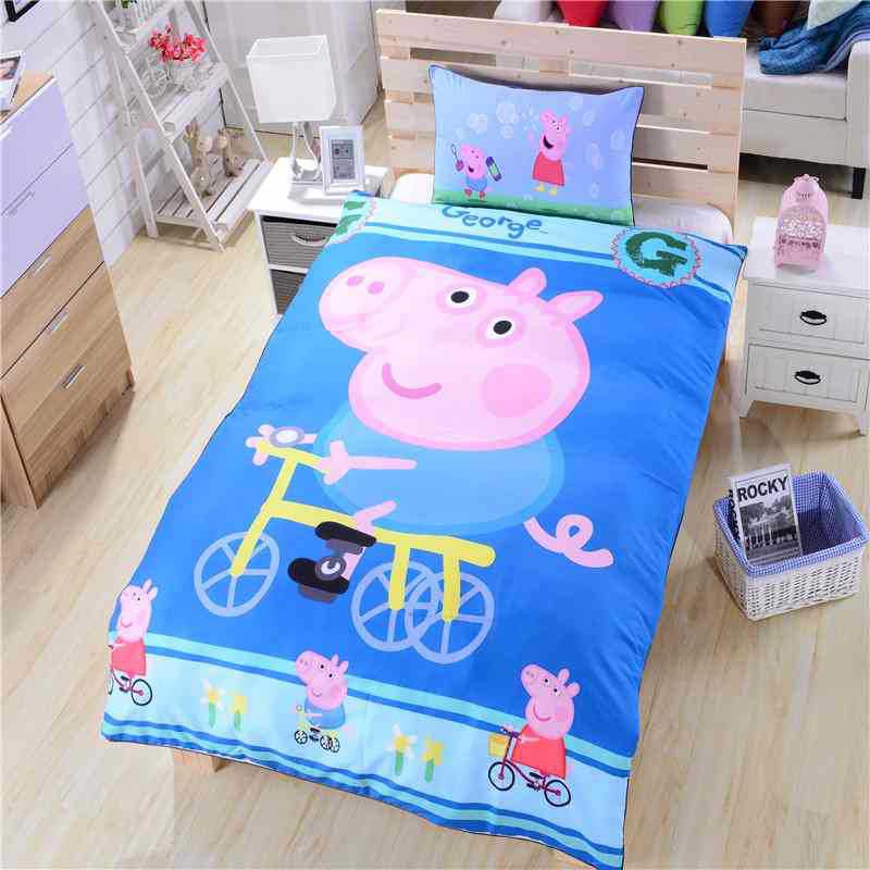 Peppa Pig 3PC Design Bedding Cover Set NEW Full Size SALE 5 SHIP