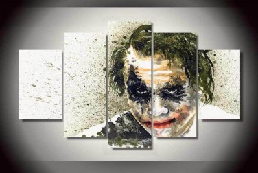 The Joker Batman Movie DC Comics 5pc Wall Decor Framed Oil Painting #3 superhero