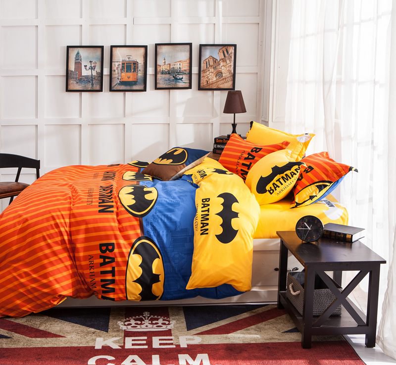 Batman Superhero Kids Bedding Set Full SALE