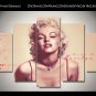 Marilyn Monroe Framed 5pc Oil Painting Wall Decor 2 Hollywood Movie star Legend