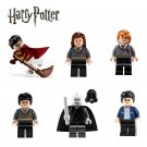 Harry Potter 6pc Mini Figures Building Blocks Minifigures Block Build Set