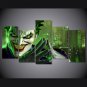 The Joker Batman DC Comics 5pc Wall Decor Framed Oil Painting Comic art HD Superhero