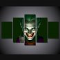 The Joker Batman DC Comics 5pc Wall Decor Framed Oil Painting #13 Superhero Villain