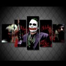 The Joker Batman Movie DC Comics 5pc Wall Decor Framed Oil Painting #16 Superhero Villain