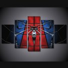 Spiderman Framed 5pc Oil Painting Wall Decor Comics DC Marvel HD Superhero