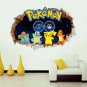 Pokemon GO 3D Wall Character Wall Decal 24"X 35"