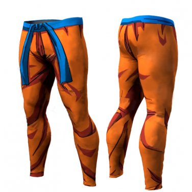 Dragon Ball Z Men Compression Work Out Goku Leggings Style 1