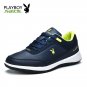 PLAYBOY Mens Casual Shoes Tennis Genuine Leather Shoes