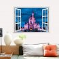 Cinderella Sleeping Beauty Castle Disney Wall Decal 20"x28" Design Vinyl