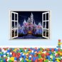 Cinderella Sleeping Beauty Castle Wall Decal 20"x28" Disney Design Vinyl Design 3