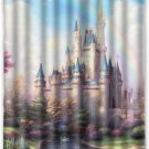 Cinderella Castle Shower Curtain Custom Hollywood Designs 60"x72"