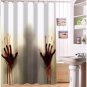 The Walking Dead Shower Curtain Horror Series Hollywood Design