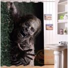The Walking Dead Shower Curtain Horror Series Hollywood Design Zombie Crawler