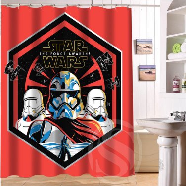 Star Wars Storm Troopers Shower Curtain Series Hollywood Design