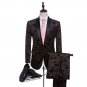 Velvet Custom Design Slim Tuxedo Suit 2 Luxury Attire Coat and Pants -XS to 4xl Sale Ends SOON
