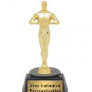 Hollywood Golden Award Academy Statue Trophy - 8.25" (Includes Engraving)