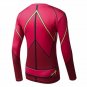 Flash Superhero Compressed Long Sleeve Shirt Marvel DC SALE -RED
