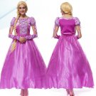 Adult Tangled Rapunzel Princess Character Costume Dress Adult