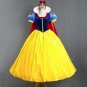 Adult Snow White Cosplay Disney Character Costume Dress