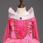 Fantasy Kids Sleeping Beauty Cosplay Costume Disney Princess Aurora Dress $3 Ship