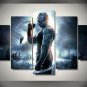 Chronicles of Riddick Movie Framed 5pc Oil Painting Wall Decor HD