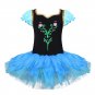 Princess Anna Ballet Dance Tutu Dress Girls Party Costume 3T-8