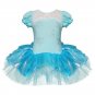 Princess Elsa Ballet Dance Tutu Dress Girls Party Costume 3T-8