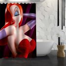 Jessica Rabbit Disney Shower Curtain Custom Hollywood Designs 60"x72"