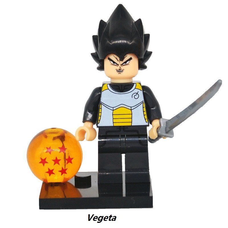 Dragon Ball Z Figure Son Goku Vegeta 1 Master Roshi Minifigure Mini