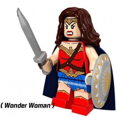 Wonder Woman movie Character Minifigure Lego Mini Figure Build block Superhero