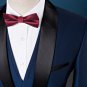 Men Royal Blue Hollywood Tuxedo Suit Luxury Design Attire Jacket, Vest, pants -S to 4XL