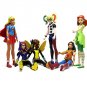 SuperHero Girls  6pcs/set Action Figures Wonder Woman Poison Ivy Harley Quinn Bumble Bee
