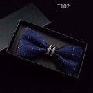 Tuxedo Bow tie Red carpet crystal accent butterfly knot Men suit accessory 102