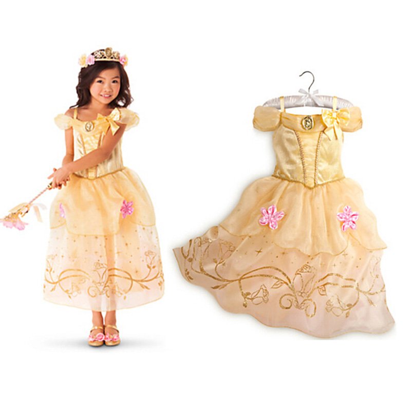 Belle Princess Character Dress Costume CHILD /KID (3T,4T,5 10)