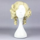 Blonde Curly Wig Fairy Godmother Adjustable cap Costume Accessory HALLOWEEN