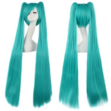 Cosplay Extra Long Blue Anime costume Accessory Female HALLOWEEN
