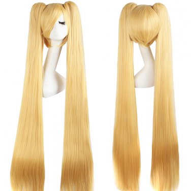 Cosplay Extra Long Blonde Anime costume Accessory Female HALLOWEEN