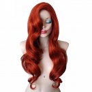 Jessica Rabbit Red Copper Cosplay Costume Wig Cartoon Character Halloween