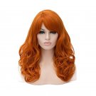 Hollywood Celebrity Orange Wig Costume Accessory Cosplay Halloween Wig