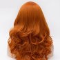 Hollywood Celebrity Orange Wig Costume Accessory Cosplay Halloween Wig