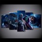 Guardian of the Galaxy Group Disney Movie Canvas HD Wall Decor 5PC Framed oil Painting