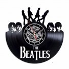 The Beatles vinyl record theme wall clock Vintage Decor Music Group