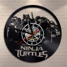 Ninja Turtles Characters vinyl record theme wall clock Vintage Room Decor