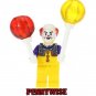 Pennywise IT Halloween Horror Film Fan Movie Character Lego Minifigure Mini Figure